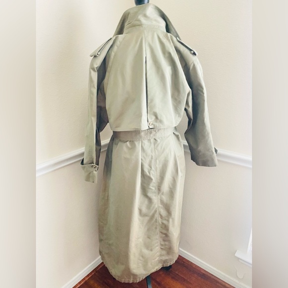 Evan Picone vintage trench coat XL - Picture 3 of 14